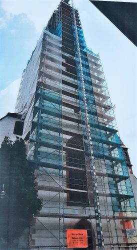 Gerüst für öffentliche Gebäude / Kirchen