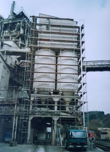 Gerüst für die Industrie